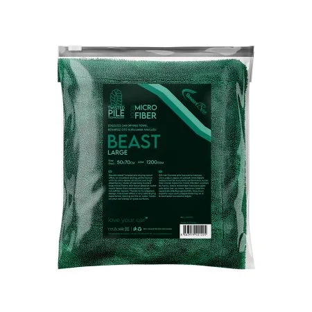 SmartBee Beast Çift Kat Twisted Pile Mikrofiber Kurulama Havlusu